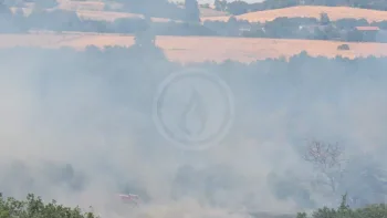 Incendie à Monestiés - Tarn - 12 juillet 2026 - Feux de forêts et d'espaces naturels