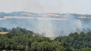 Incendie à Monestiés - Tarn - 12 juillet 2026 - Feux de forêts et d'espaces naturels