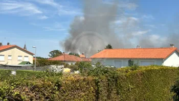 Incendie à Pompaire - Deux-Sèvres - 12 juillet 2026 - Feux de forêts et d'espaces naturels