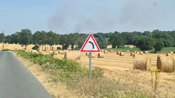 Incendie à Les Hauts-d'Anjou - Maine-et-Loire - 12 juillet 2026 - Feux de forêts et d'espaces naturels