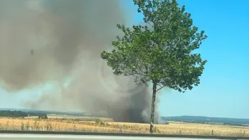Incendie à Banthelu - Val-d'Oise - 12 juillet 2026 - Feux de forêts et d'espaces naturels