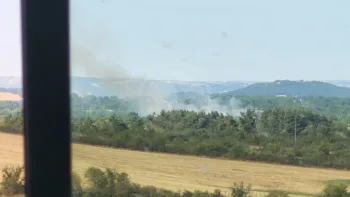 Incendie à Sébazac-Concourès - Aveyron - 12 juillet 2026 - Feux de forêts et d'espaces naturels