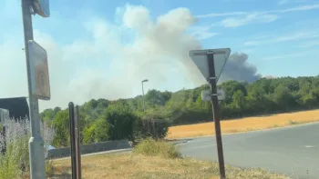 Incendie à Achères-la-Forêt - Seine-et-Marne - 12 juillet 2026 - Feux de forêts et d'espaces naturels