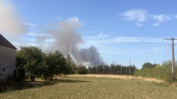 Incendie à Achères-la-Forêt - Seine-et-Marne - 12 juillet 2026 - Feux de forêts et d'espaces naturels