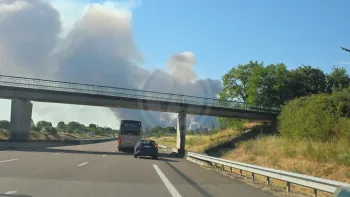 Incendie à Achères-la-Forêt - Seine-et-Marne - 12 juillet 2026 - Feux de forêts et d'espaces naturels