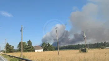 Incendie à Achères-la-Forêt - Seine-et-Marne - 12 juillet 2026 - Feux de forêts et d'espaces naturels