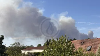 Incendie à Achères-la-Forêt - Seine-et-Marne - 12 juillet 2026 - Feux de forêts et d'espaces naturels