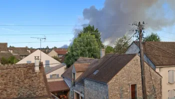 Incendie à Achères-la-Forêt - Seine-et-Marne - 12 juillet 2026 - Feux de forêts et d'espaces naturels