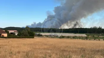 Incendie à Achères-la-Forêt - Seine-et-Marne - 12 juillet 2026 - Feux de forêts et d'espaces naturels