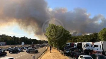 Incendie à Achères-la-Forêt - Seine-et-Marne - 12 juillet 2026 - Feux de forêts et d'espaces naturels