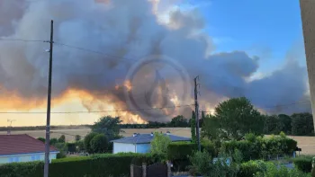 Incendie à Achères-la-Forêt - Seine-et-Marne - 12 juillet 2026 - Feux de forêts et d'espaces naturels