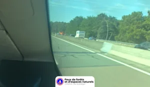 Incendie à Achères-la-Forêt (77) : les pompiers interviennent