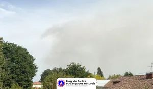 Incendie à Cabanès (81) : les pompiers interviennent