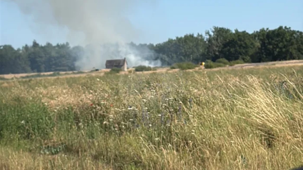 Incendie à Montlivault - Loir-et-Cher - 17 juin 2026 - Feux de forêts et d'espaces naturels