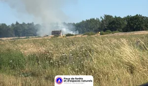Incendie à Montlivault (41) : le feu est éteint