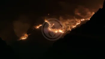 Incendie à Laruns - Pyrénées-Atlantiques - 12 juillet 2026 - Feux de forêts et d'espaces naturels