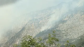 Incendie à Laruns - Pyrénées-Atlantiques - 12 juillet 2026 - Feux de forêts et d'espaces naturels