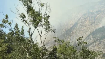 Incendie à Laruns - Pyrénées-Atlantiques - 12 juillet 2026 - Feux de forêts et d'espaces naturels