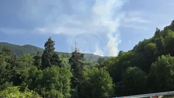 Incendie à Laruns - Pyrénées-Atlantiques - 12 juillet 2026 - Feux de forêts et d'espaces naturels