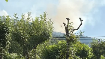 Incendie à Laruns - Pyrénées-Atlantiques - 12 juillet 2026 - Feux de forêts et d'espaces naturels