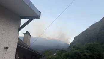 Incendie à Laruns - Pyrénées-Atlantiques - 12 juillet 2026 - Feux de forêts et d'espaces naturels