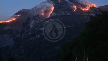 Incendie à Laruns - Pyrénées-Atlantiques - 12 juillet 2026 - Feux de forêts et d'espaces naturels