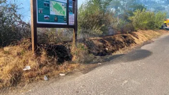 Incendie à Domont - Val-d'Oise - 12 juillet 2026 - Feux de forêts et d'espaces naturels