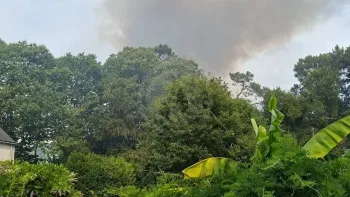 Incendie à Pluvigner - Morbihan - 12 juillet 2026 - Feux de forêts et d'espaces naturels
