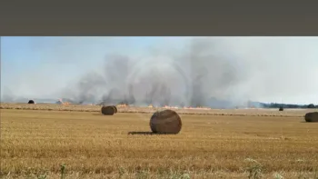 Incendie à Sierville - Seine-Maritime - 12 juillet 2026 - Feux de forêts et d'espaces naturels