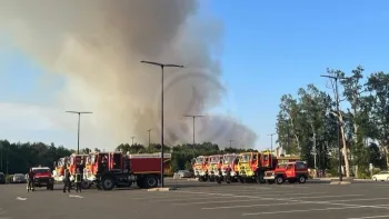 Incendie à Ruaudin - Sarthe - 12 juillet 2026 - Feux de forêts et d'espaces naturels