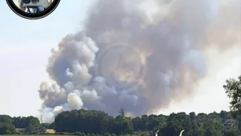 Incendie à Saint-Pierre-de-Maillé - Vienne - 12 juillet 2026 - Feux de forêts et d'espaces naturels