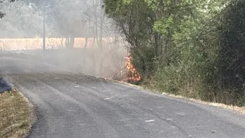 Incendie à Orgueil - Tarn-et-Garonne - 12 juillet 2026 - Feux de forêts et d'espaces naturels