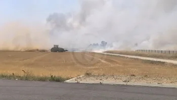 Incendie à Sens - Yonne - 13 juillet 2026 - Feux de forêts et d'espaces naturels