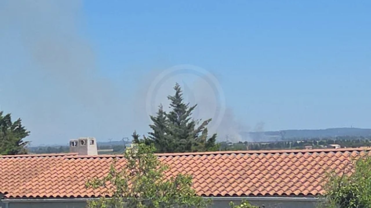 Incendie à Villedaigne - Aude - 18 juin 2026 - Feux de forêts et d'espaces naturels
