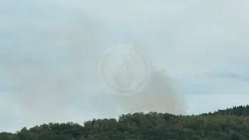 Incendie à Bogny-sur-Meuse - Ardennes - 13 juillet 2026 - Feux de forêts et d'espaces naturels