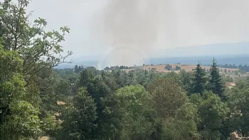 Incendie à Balbigny - Loire - 13 juillet 2026 - Feux de forêts et d'espaces naturels