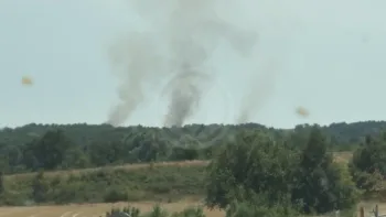 Incendie à Nogent-sur-Loir - Sarthe - 13 juillet 2026 - Feux de forêts et d'espaces naturels
