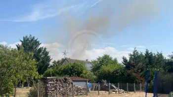 Incendie à Nogent-sur-Loir - Sarthe - 13 juillet 2026 - Feux de forêts et d'espaces naturels