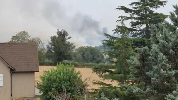 Incendie à Ozolles - Saône-et-Loire - 13 juillet 2026 - Feux de forêts et d'espaces naturels