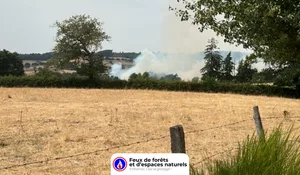 Incendie à Ozolles (71) : les pompiers interviennent