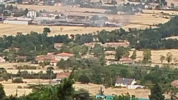 Incendie à Lentigny - Loire - 13 juillet 2026 - Feux de forêts et d'espaces naturels