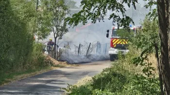 Incendie à Lentigny - Loire - 13 juillet 2026 - Feux de forêts et d'espaces naturels