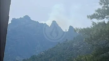 Incendie à Corte - Haute-Corse - 13 juillet 2026 - Feux de forêts et d'espaces naturels