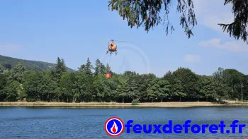 Incendie à Castans - Aude - 13 juillet 2026 - Feux de forêts et d'espaces naturels