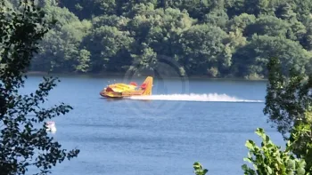 Incendie à Castans - Aude - 13 juillet 2026 - Feux de forêts et d'espaces naturels