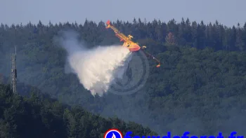 Incendie à Castans - Aude - 13 juillet 2026 - Feux de forêts et d'espaces naturels