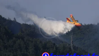 Incendie à Castans - Aude - 13 juillet 2026 - Feux de forêts et d'espaces naturels
