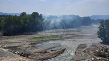 Incendie à Loriol-sur-Drôme - Drôme - 13 juillet 2026 - Feux de forêts et d'espaces naturels