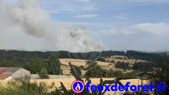 Incendie à Saint Bonnet-Laval - Lozère - 13 juillet 2026 - Feux de forêts et d'espaces naturels