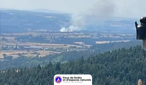 Incendie à Saint Bonnet-Laval (48) : les pompiers interviennent